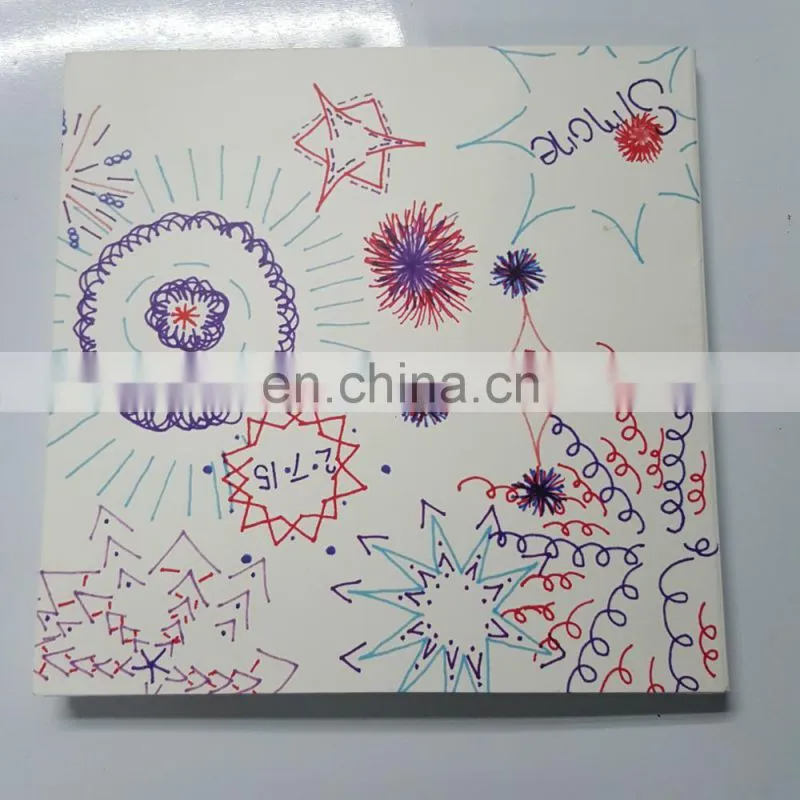 Factory wholesale handmade decorate supplies customized printing greeting card with led light