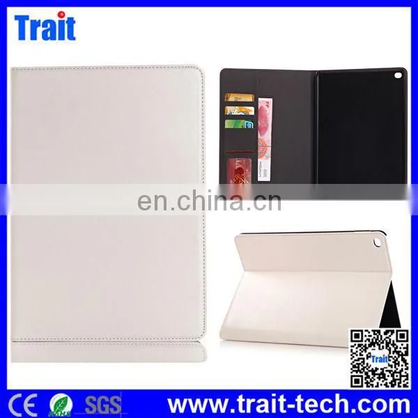 Crazy Horse Pattern Oil Buffed Leather Style Cover Case with Card Slots for iPad Air 2