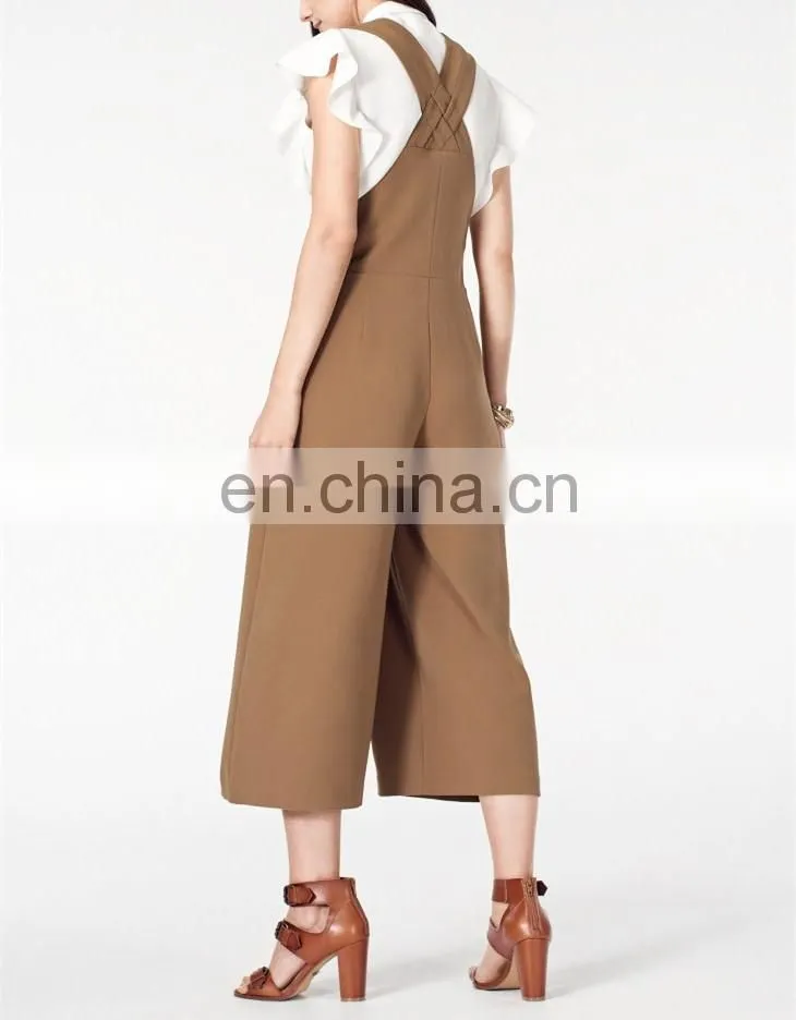 Wholesale Women Summer Fashion Playsuit pants romper jumpsuit kaki