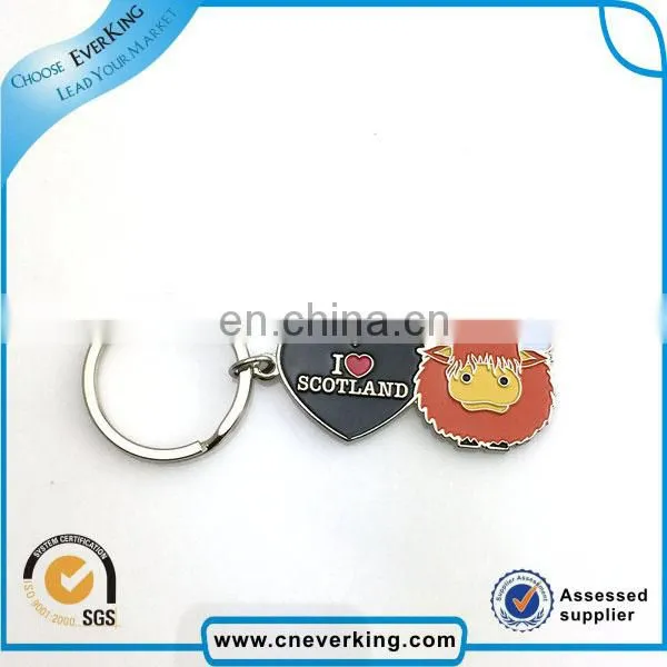 Personalized cool 3D plastic soft pvc and rubber silicone keychain manufacturers