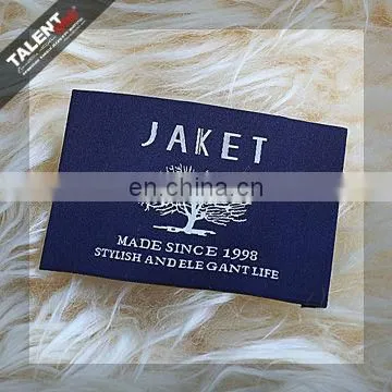 custom private brand casual fashion garment woven label