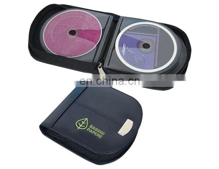 Factory Cheap Price Handmade Easy Packing Leather CD Case