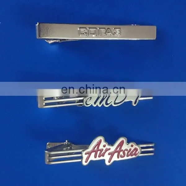 Fashion Metal cufflink, tie pin and lapel pin set with custom logo design