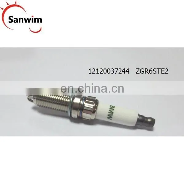High Quality Spark Plug OEM ZGR6STE2 12120037244 for BMW E60 E90 E92 E93 135 335 535