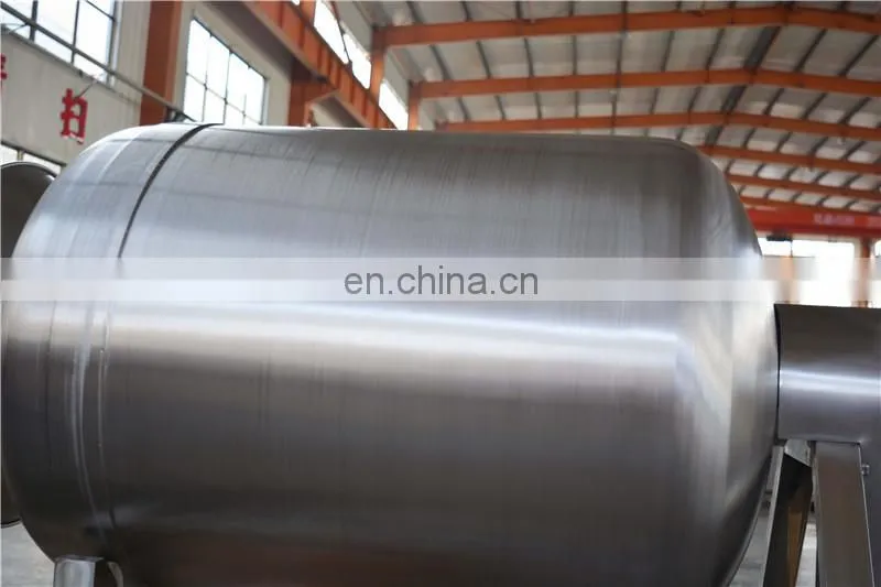 Stainless steel vacuum meat tumbler machine
