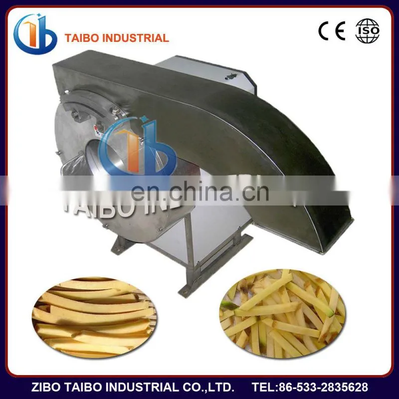 Commercial potato chips cutter/industrial vegetable cutter also for sweet potato, turnip, cassava