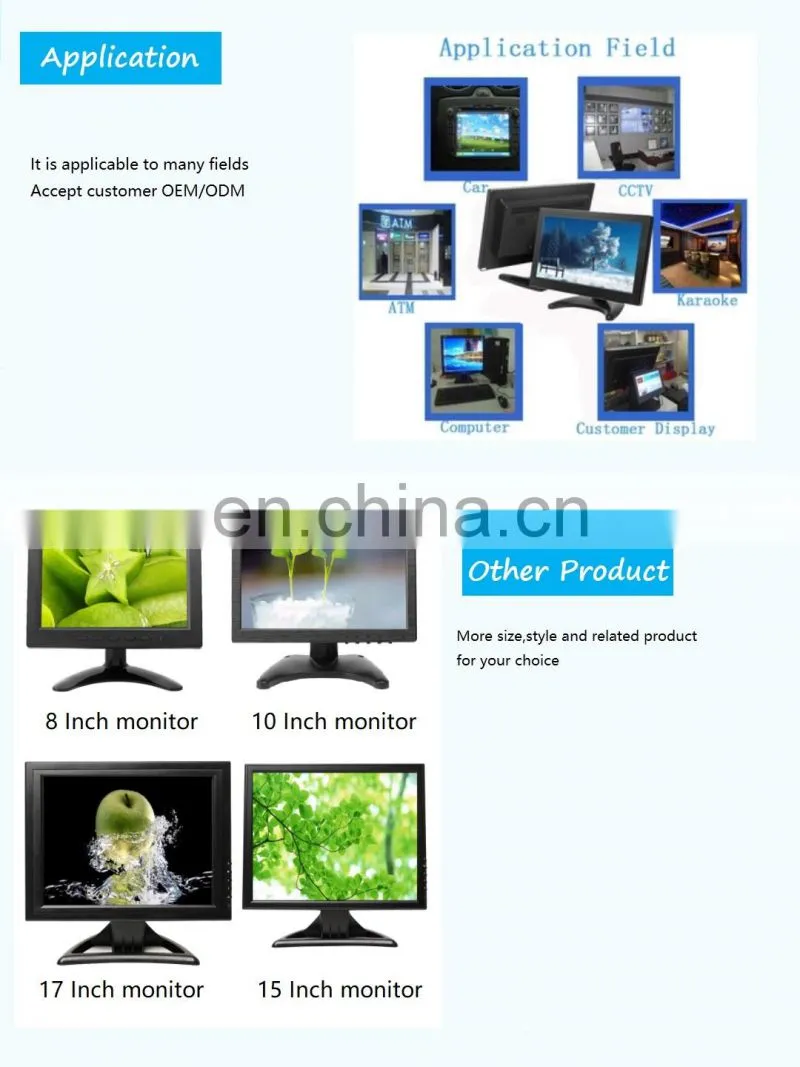 Hottest LCD DC input J1900 wall mount 12" android lcd touchscreen all in one for Computer display pc Monitor