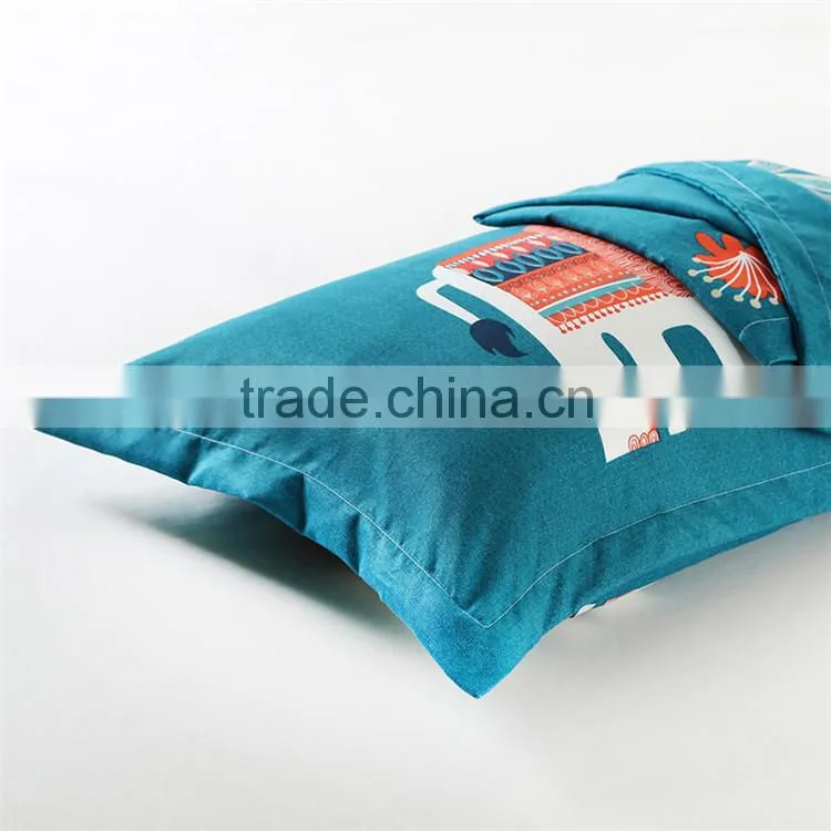 2015 New arrival animal pattern 3d bedding set children cartoon 3d sheet sets elephant printed bed sheet sets