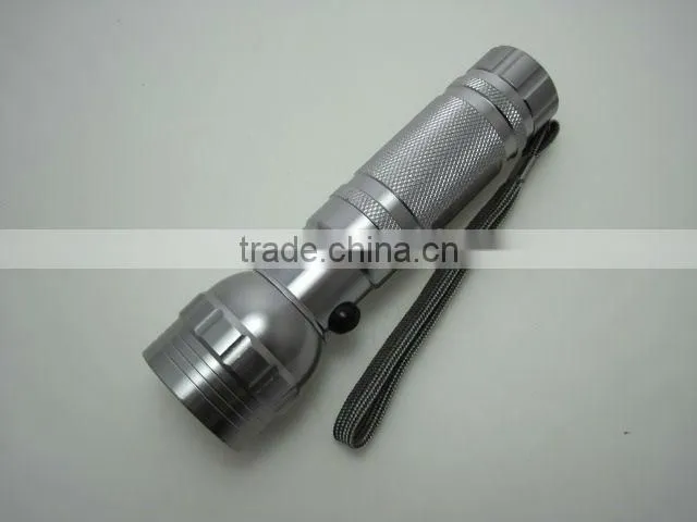Aluminum 15+1 LED flashlight