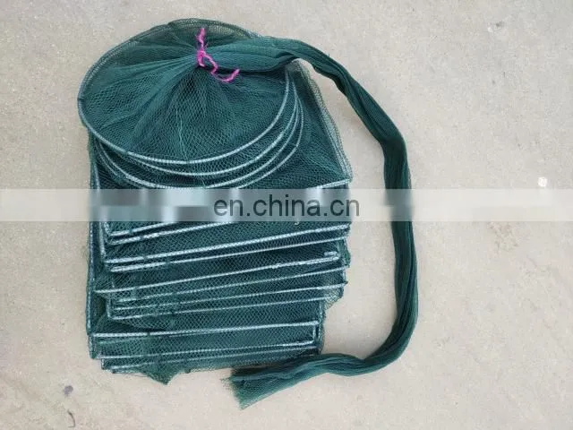 China Manufacturers Wholesale Squid Loach Folding Net Cage Fish Cage