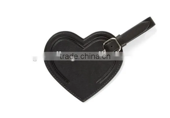 colorful genuine cowhide leather luggage parts baggage tags travel accessories for decoration