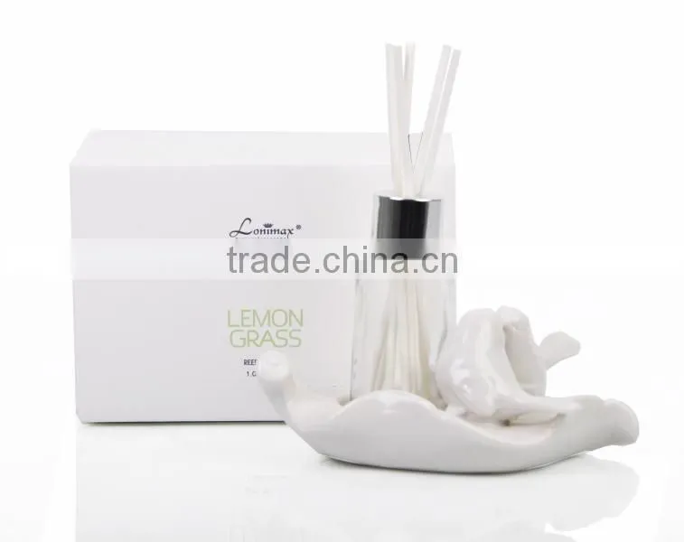 30ml Home fragrance Aroma Reed and clay Diffuser set with glass bottle SA-2017