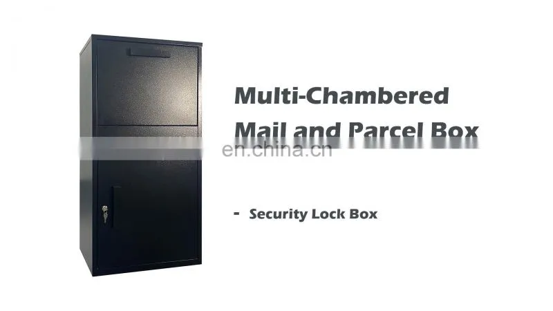Customized Apartment Mailbox Bulk Buying Outdoor Package Mailbox Metal Parcel Drop Box Product