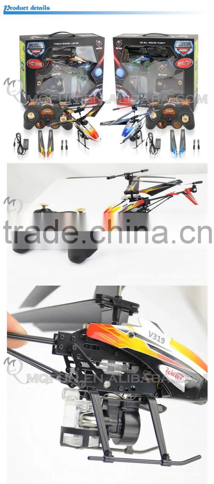 Mini Qute RC remote control flying 3.5 channel Water spray Helicopter Quadcopter educational electronic toy NO.V319
