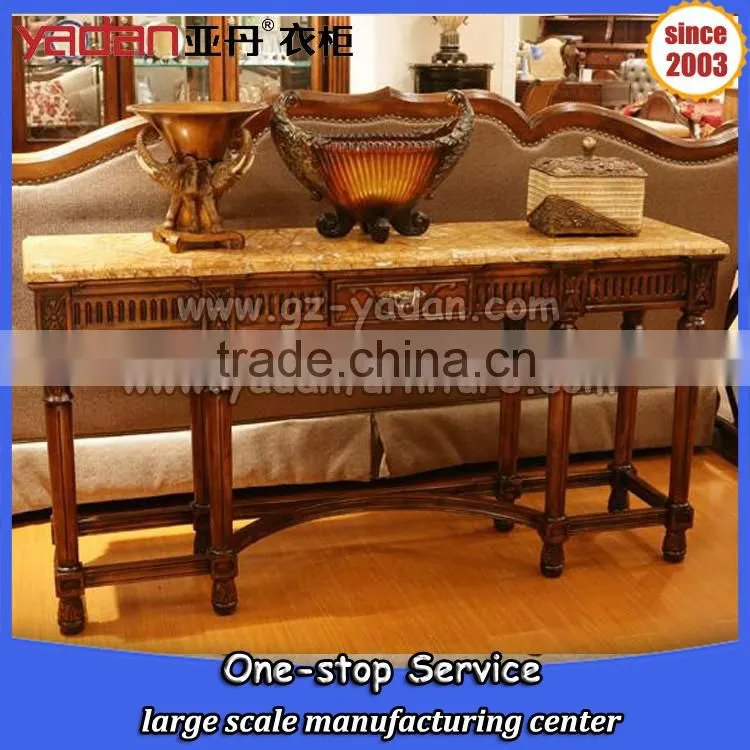 Queen Anne console living room furniture antique console table wooden hall sofa table