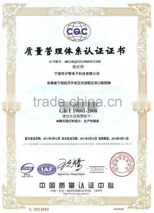 2012 Newest Low Frequency energy saving Electrodeless Induction Lighting