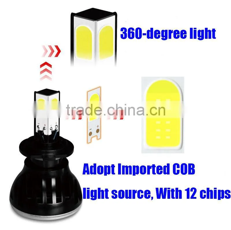 Direct factory offer led h4 motorcycle headlight,led motorcycle headlight bulb