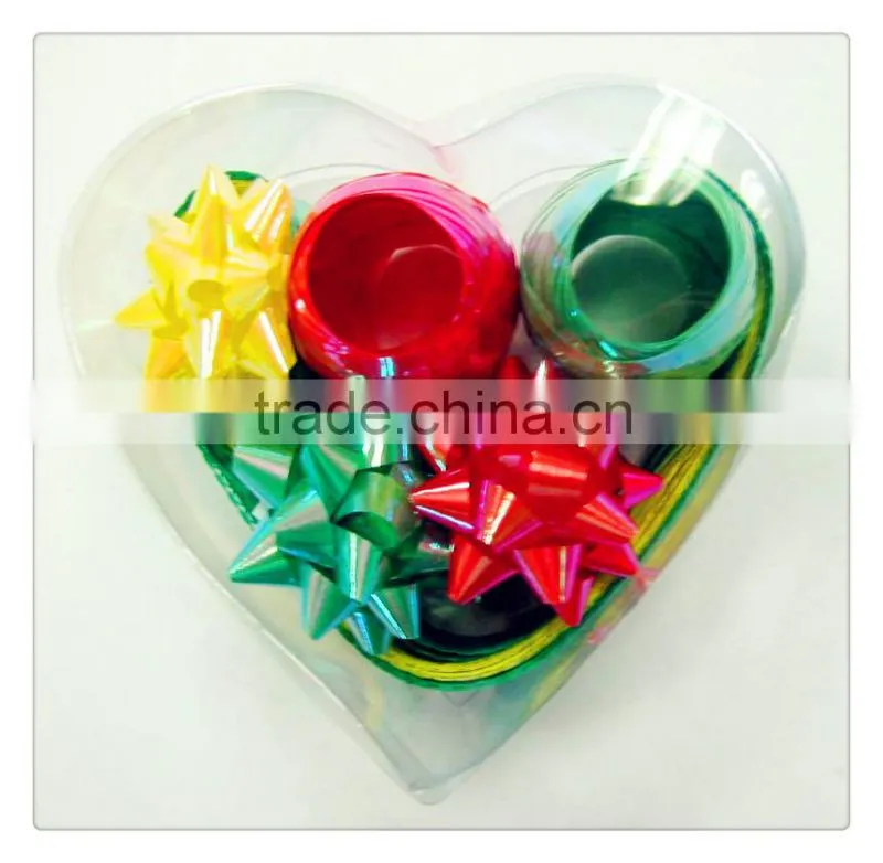 Holographic Gift Ribbon Bow and Balloon Ribbon for Gift Wrapping and Party Decoration