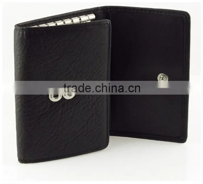 Fashion soft and luxurious cashmere leather key case genuine leather key case wallet