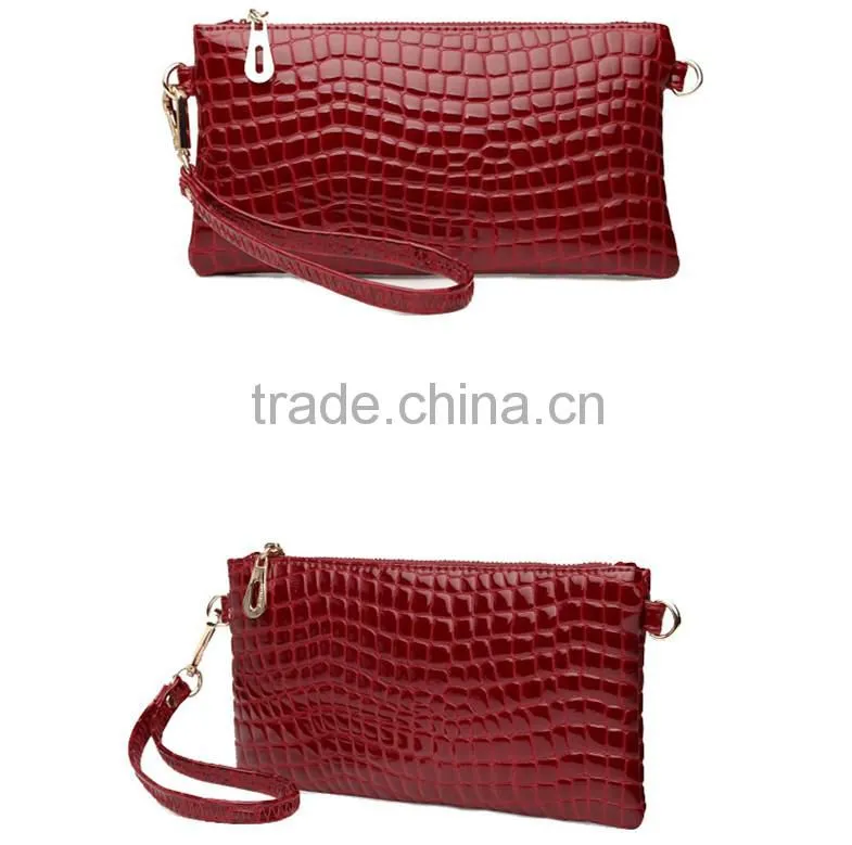 korean style fashion evening bag 2016 new trendy pu lady bag