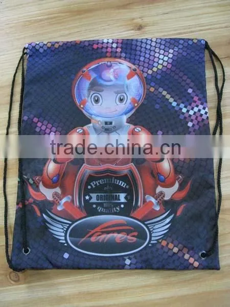 Manufacturer promotional kids drawstring shoe bag