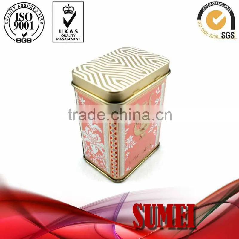 rectangular band aid tin box
