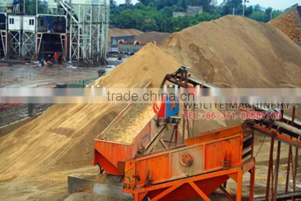 Best Selling Vibrating Screen For Sand Making Production Line