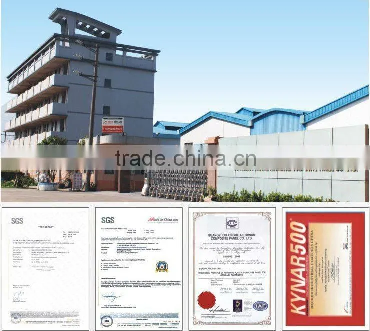Quality warranty size 3mm 4mm 5mm 6mm acp panel
