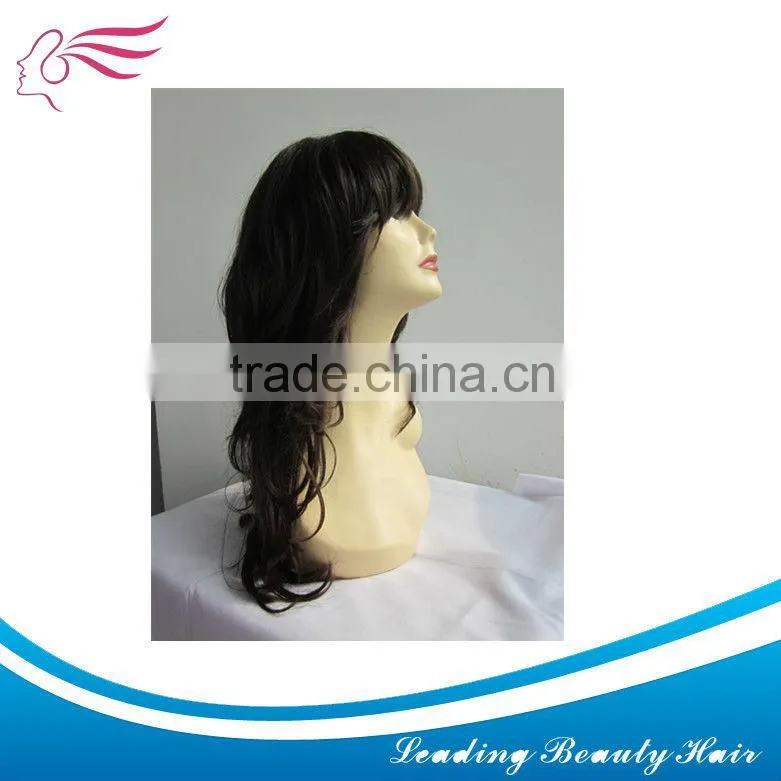 Brazilian hair silk top wig in 100% human hair hot sale