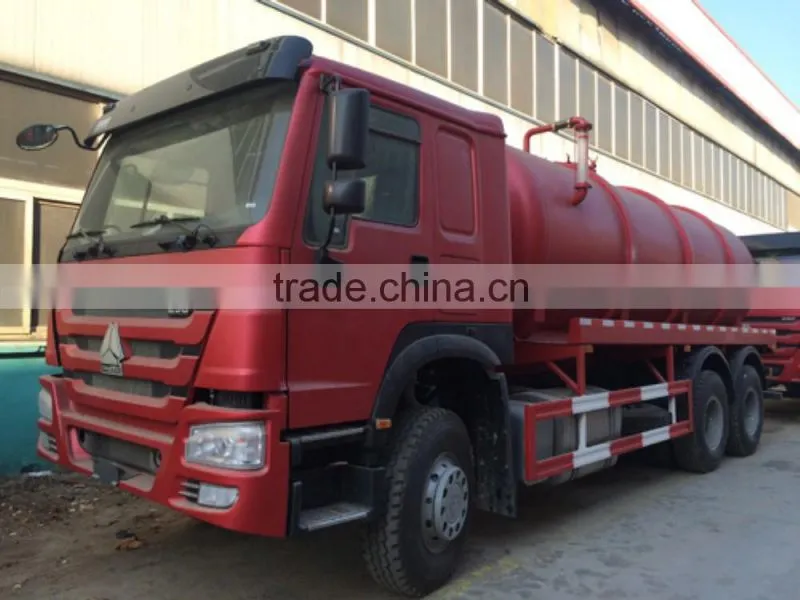2015 yuanyi 16CBM Sewage Suction truck with free spare part