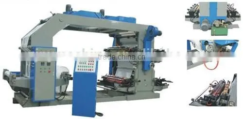 High Speed Flexographic Plastic Printing Machine