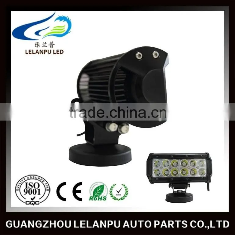 super bright high power auto light 36w 6.5 inch double row 12v led car work/head light