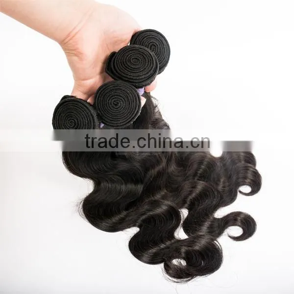 12 inch thailand human hair weave extensions 7a grade virgin hair