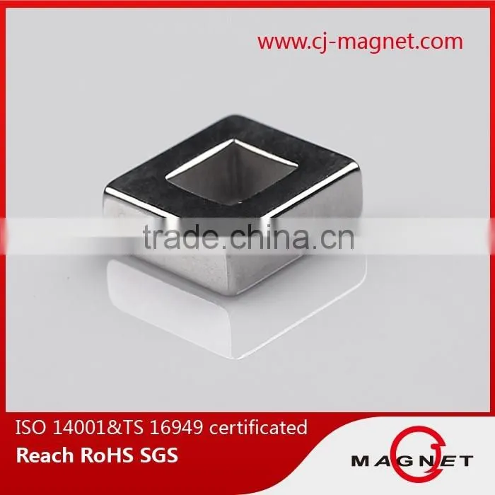low speed generator customized shape sintered neodymium magnet certificated by ISO14001, ISO9001, ISO/TS16949