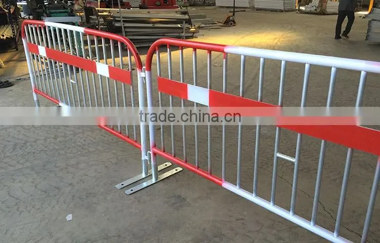 High safety road control crowd barriers