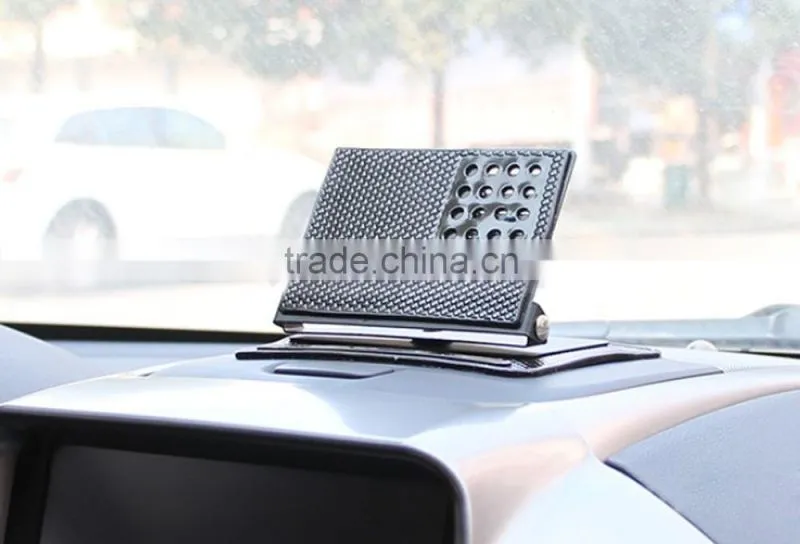 Removable Car Sticky Mat Cellphone Holding Mat Anti Slip Pad Car Flat Cellphone Holder Car Cellphone Dash Mat Support