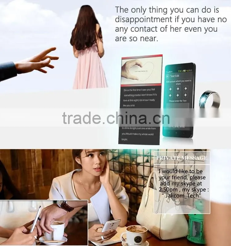 13.5MHZ smart nfc ring 7-12 different size for man and woman