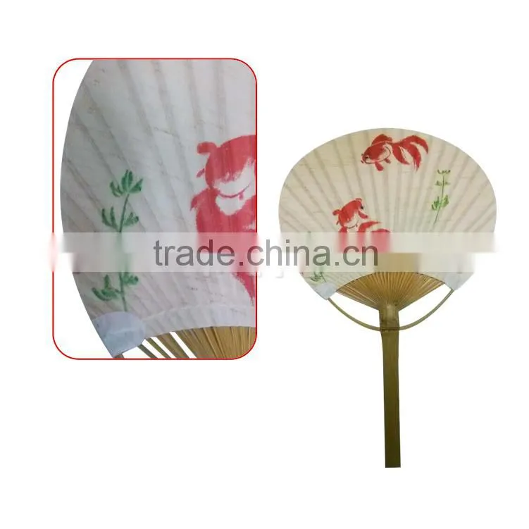 Customized Hand Fan Promotional Wooden Wedding Bamboo Hand Fan Wholesales Gift