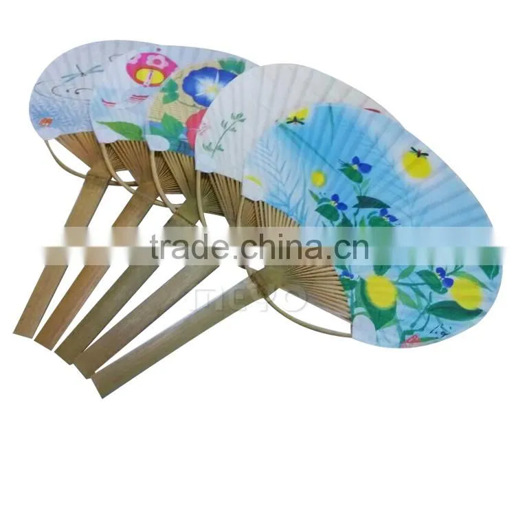 Customized Hand Fan Promotional Wooden Wedding Bamboo Hand Fan Wholesales Gift