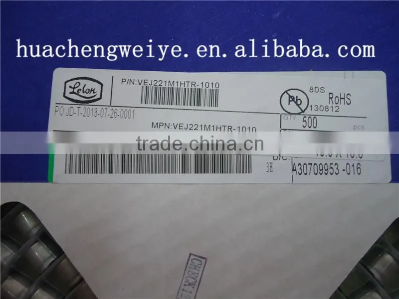 SMD Aluminum electrolytic Capacitors 220UF 50V 10*10