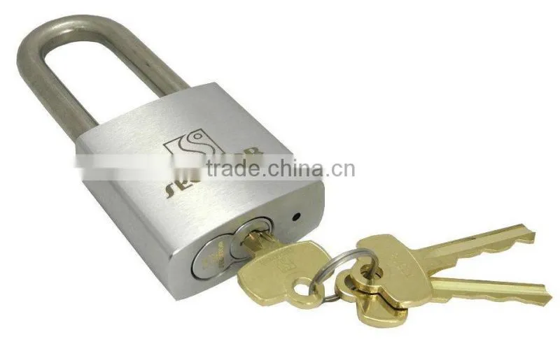 Good Quality Removable Core Long Shackle Padlocks Keyed Alike