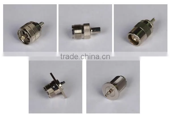 RF connector, female UHF connector with coaxial cable