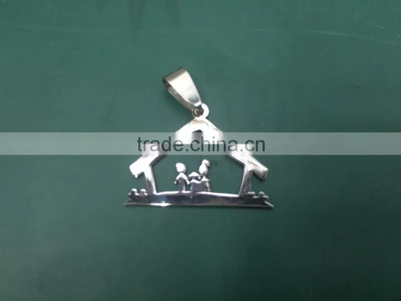 JOFO Brand New Arrival Unique Design Loving Family House Pendant