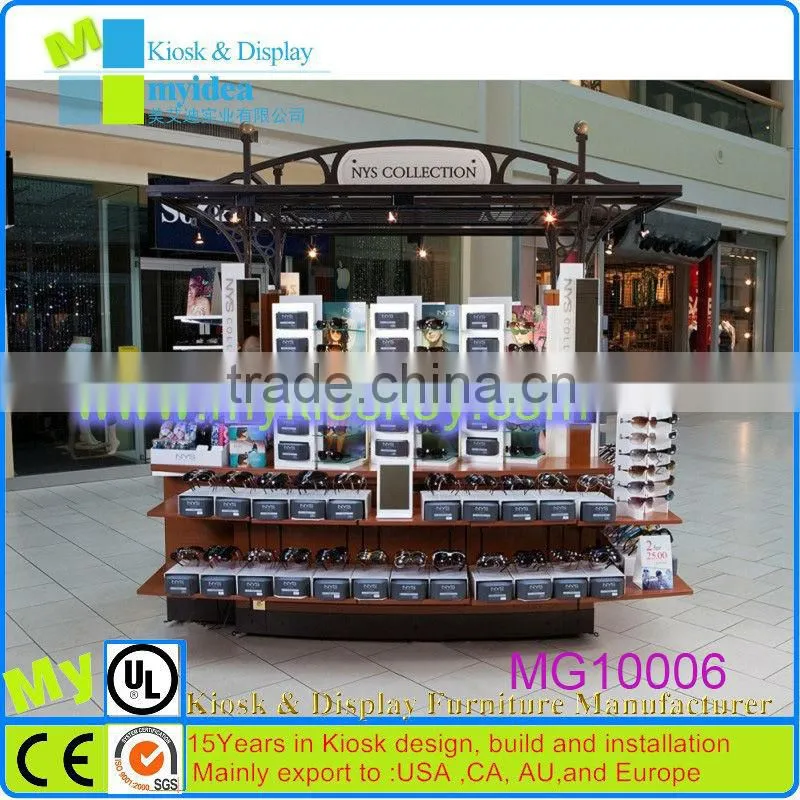 Myidea sunglasses rayban display/cardboard sunglass display