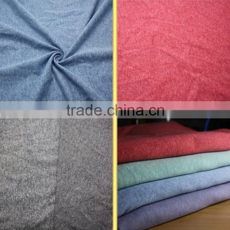 Polyester cotton blend fabric / T/c cotton polyester fabric for sweat shirt