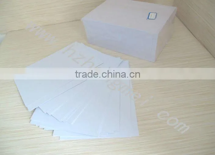 A4 0.6mm White Blank Inkjet Printing PVC Sheet for Plastic Cards for 2015