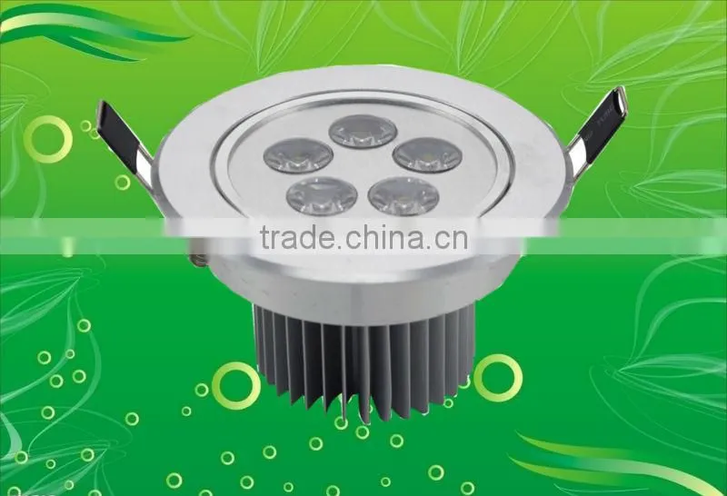 aluminum heatsink led housing for 5w led ceiling light housing