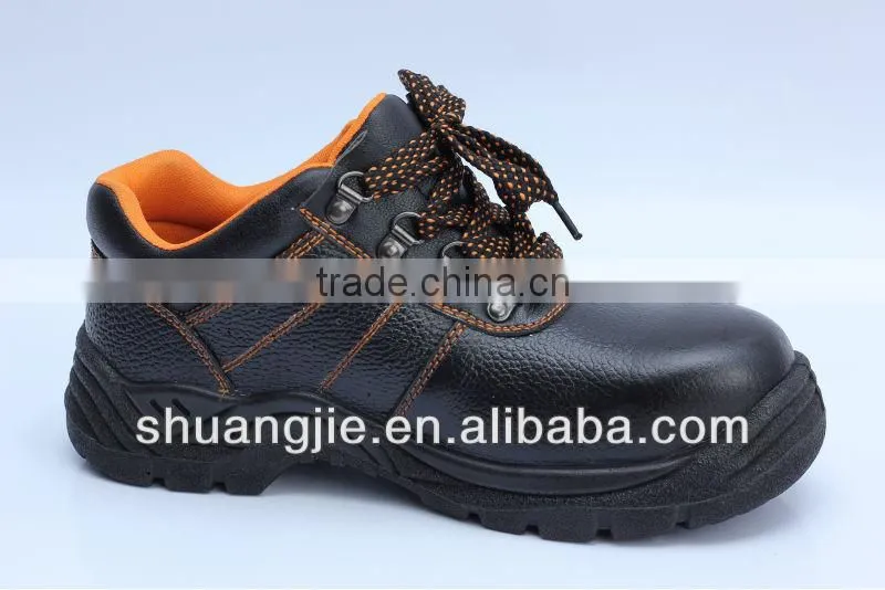 lace-up steel toe cap safety work shoes safety shoes 9037