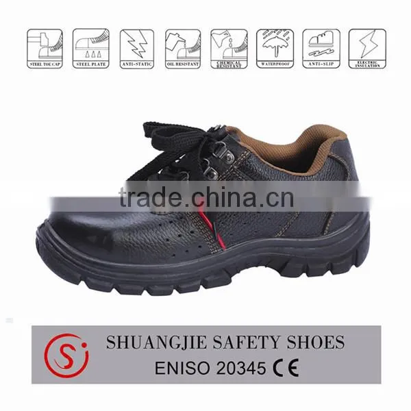 2014 new style anti-puncture safety steel toe shoes for men