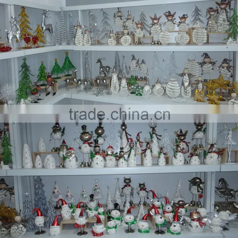 Ceramic bird modern christmas table decorations